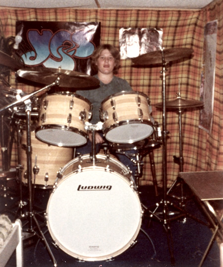 My first pro drum set